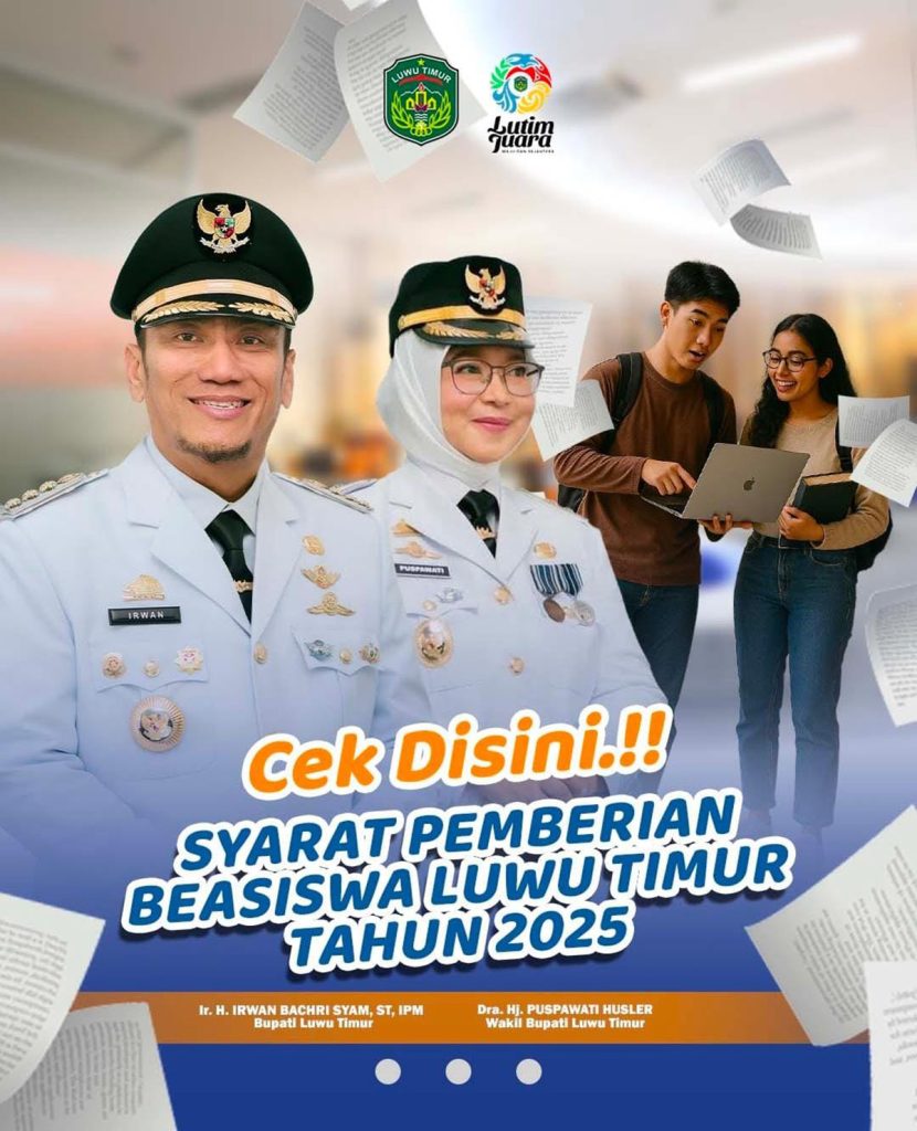 7 Fakta Mengejutkan Beasiswa Luwu Timur 2026 yang Harus Diketahui Sebelum Terlambat 7 Fakta Mengejutkan Beasiswa Luwu Timur 2026 yang Harus Diketahui Sebelum Terlambat